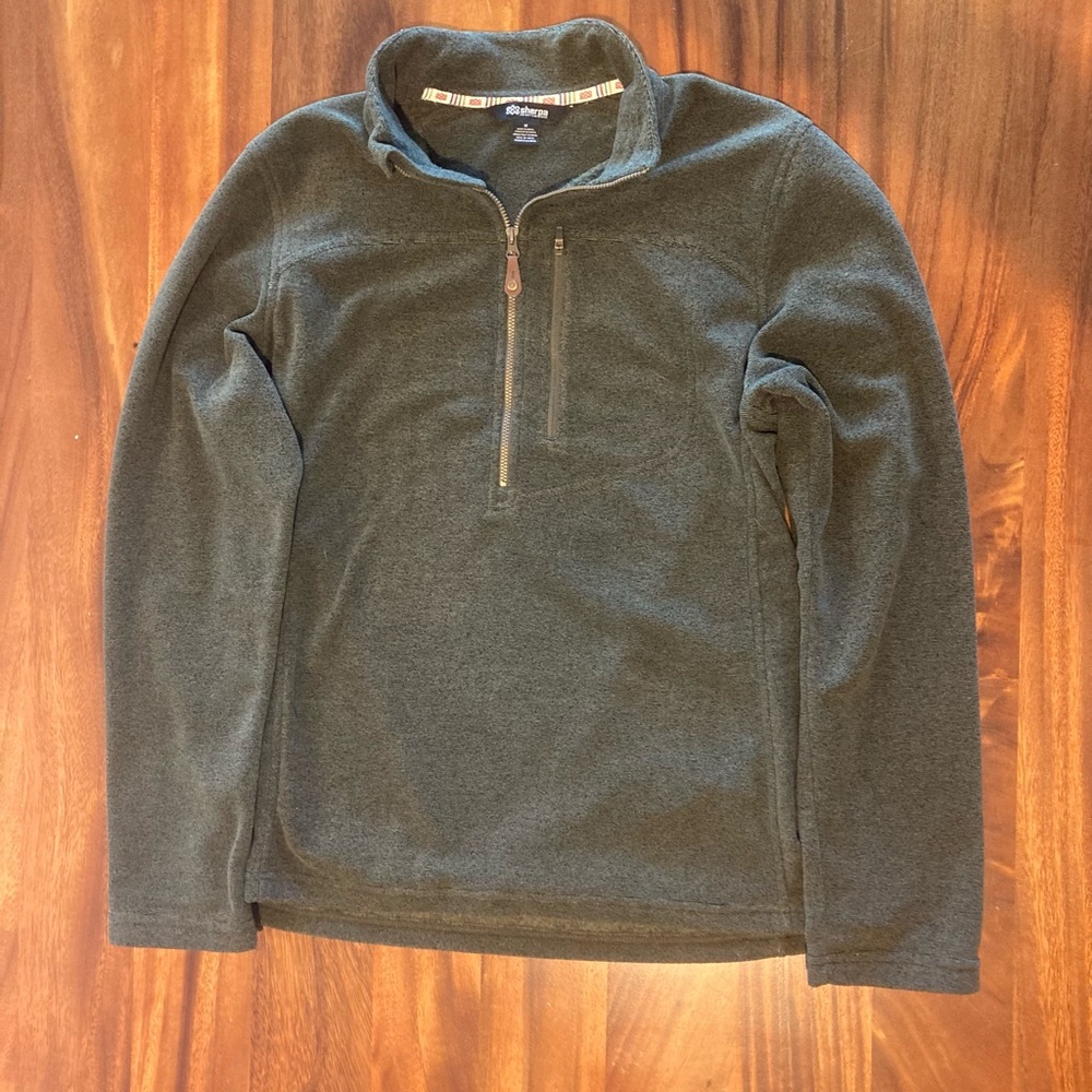 Mens Sherpa Half Zip Sweater (M)